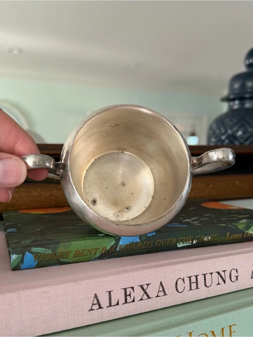 Vintage Gotham Silver Company Silver-Plated Double-Handled Open Sugar Bowl
